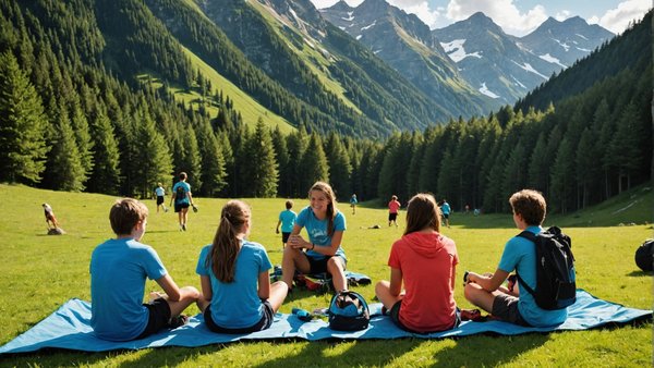 Colonie de vacances ado: découvrez doucy-valmorel, paradis des activités !