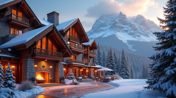 Voyage d'hiver : l'expérience unique d'un hôtel haut de gamme à la montagne